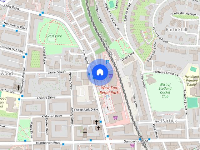 Apartment for rent in Partickhill, Glasgow