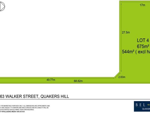 Land for sale in Quakers Hill, Sydney