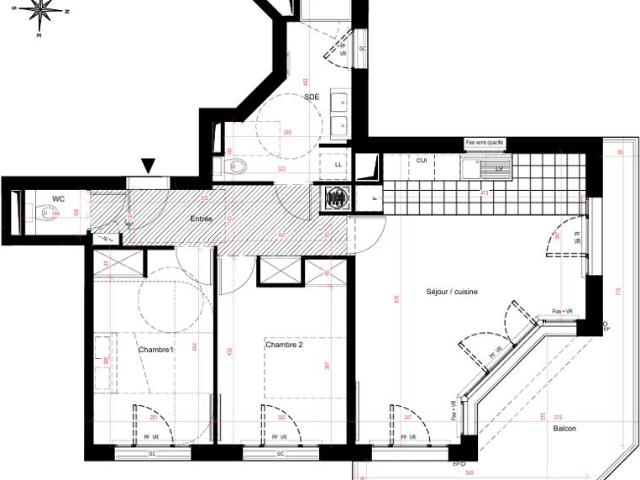 Appartement vente à Nanterre, Saint-cloud