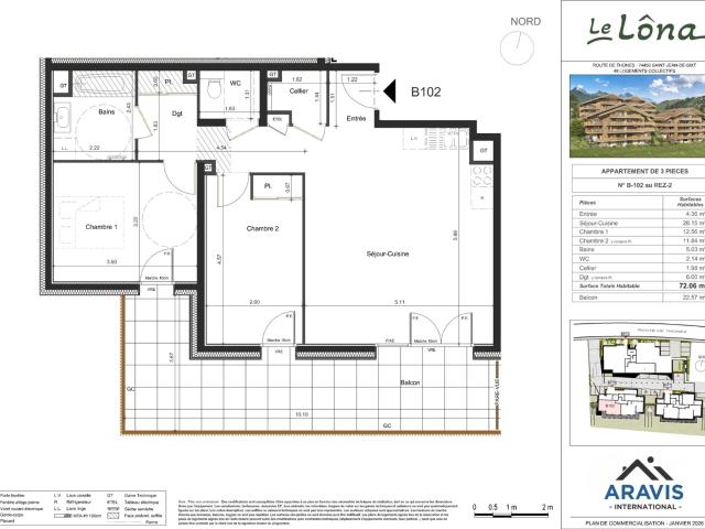Appartement vente à Annecy, Saint-jean-de-sixt