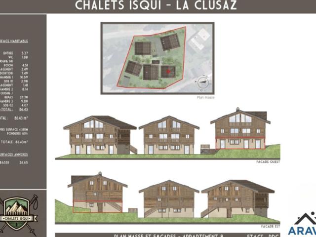 Appartement vente à La Clusaz, Haute-Savoie