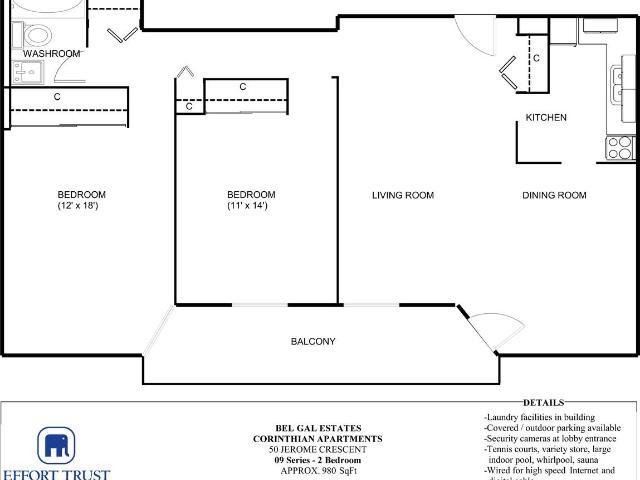 Apartment for rent in Riverdale West, Hamilton