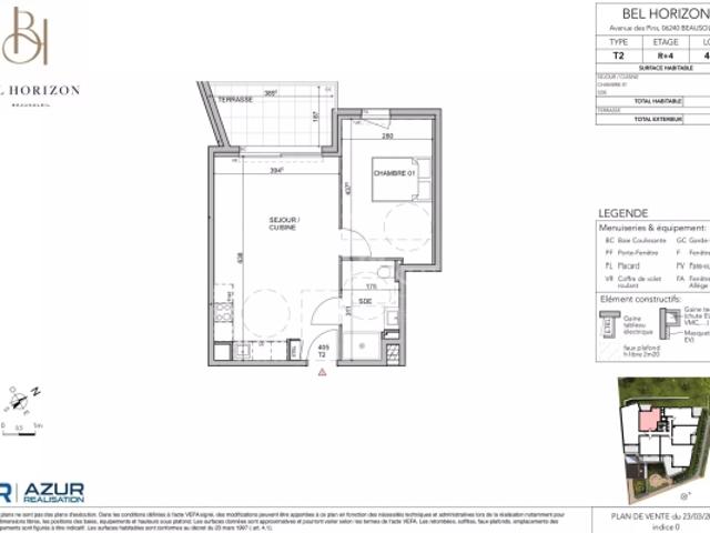Appartement vente à Nice, Beausoleil