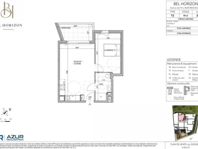 Appartement vente à Nice, Beausoleil