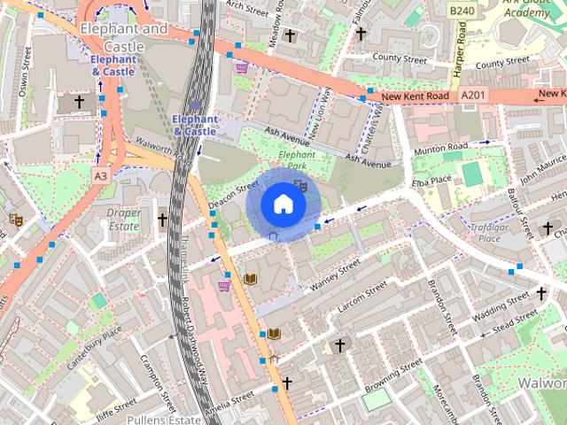 Apartment for rent in Elephant and Castle, Greater London