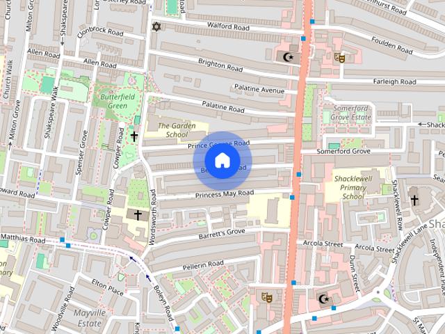 House for rent in Shacklewell, Greater London