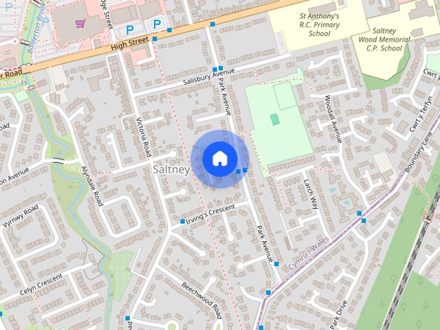 House for rent in Saltney, Wales