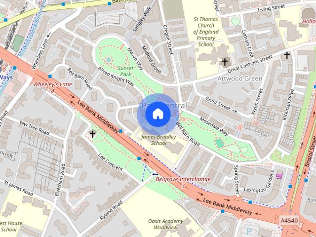 Apartment for rent in Edgbaston, West Midlands