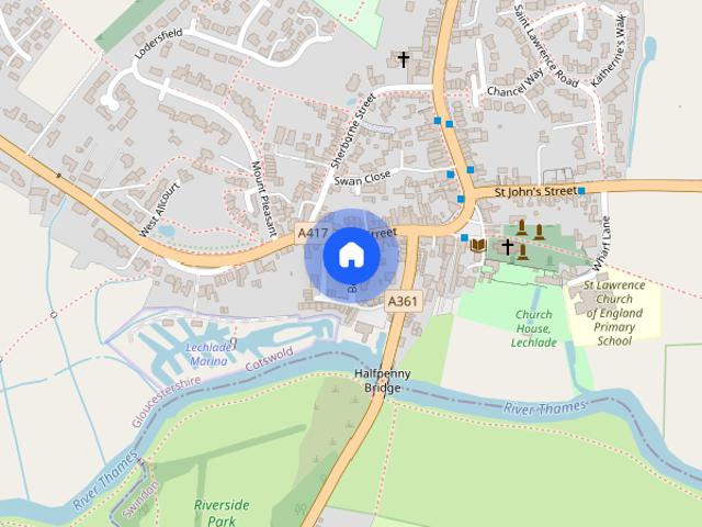 House for rent in Lechlade, Fossebridge