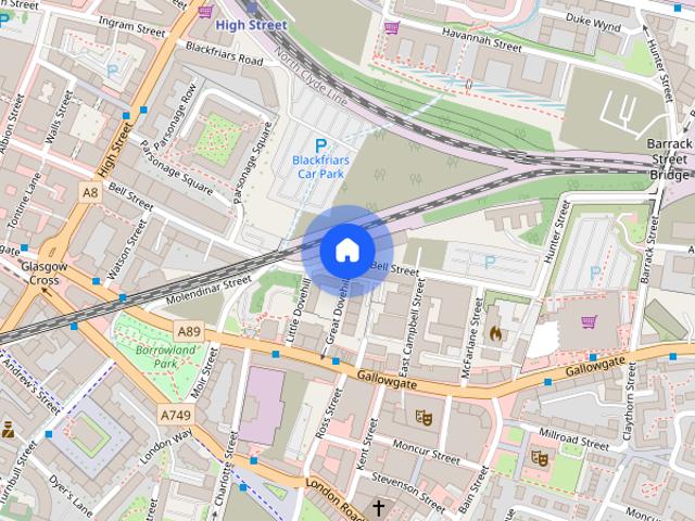 Apartment for rent in Calton, Scotland