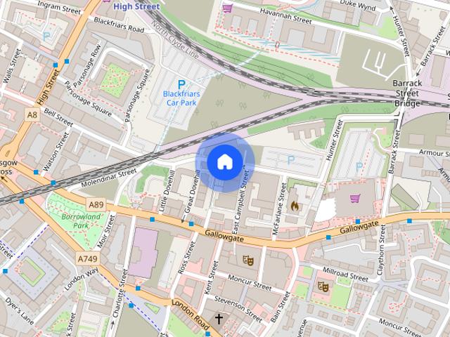 Apartment for rent in Merchant City, Scotland