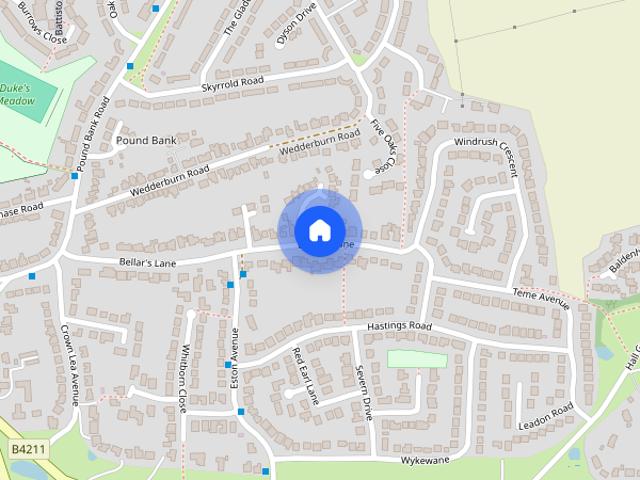House for rent in Barnard's Green, Forthampton