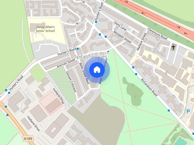 Apartment for rent in Spital Tongues, Newcastle upon Tyne