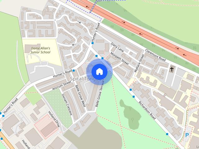 Apartment for rent in Spital Tongues, Newcastle upon Tyne