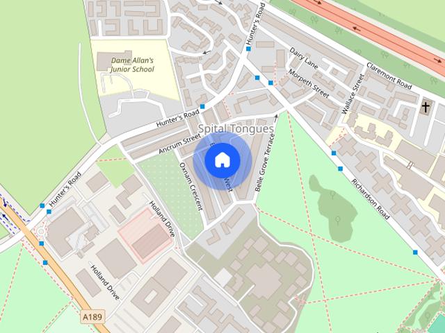 House for rent in Spital Tongues, Tyne And Wear