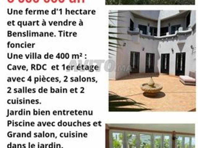 Propriété vente à Anfa, Gharb-Chrarda-Beni Hssen