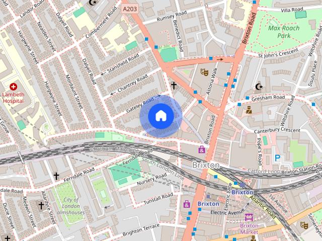 House for rent in London Borough of Lambeth, Greater London
