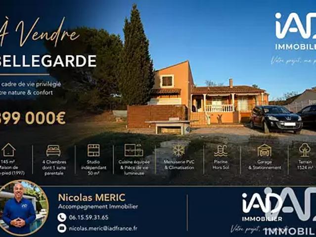 Maison vente à Nîmes, Bellegarde