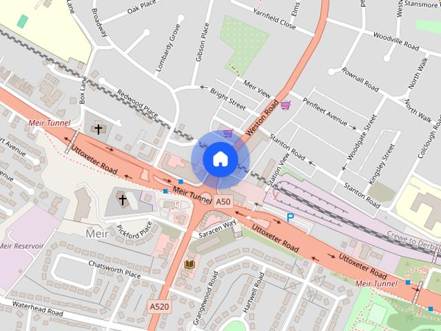 House for rent in Longton, Stoke-on-Trent