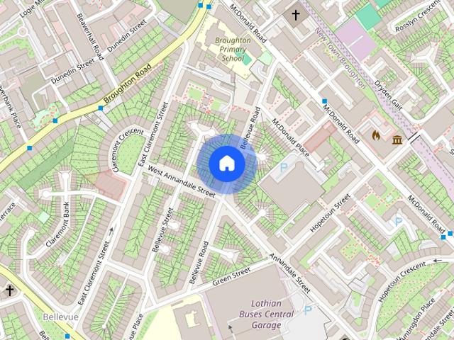Apartment for rent in Broughton, City of Edinburgh