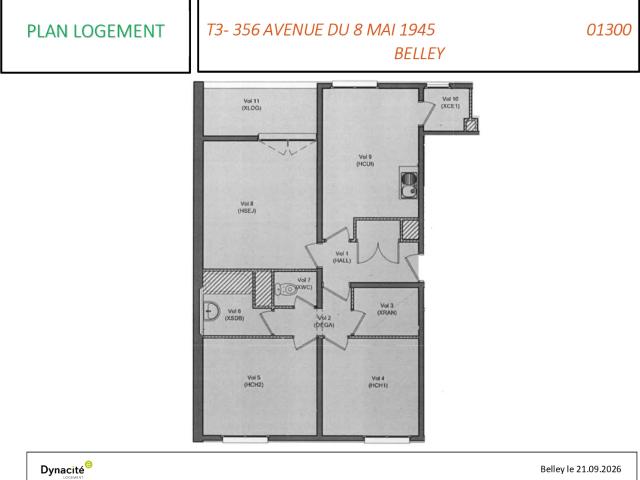 Appartement location à Belley, Ain