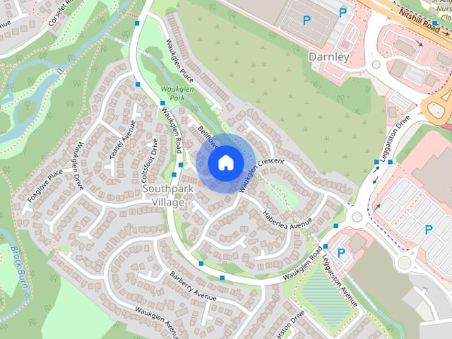 House for rent in Darnley, Scotland