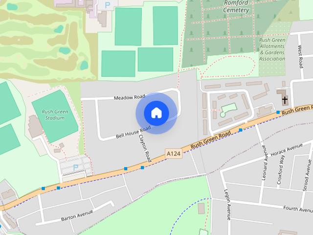 House for rent in Rush Green, Greater London