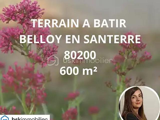 Terrain vente à Péronne, Belloy-en-santerre