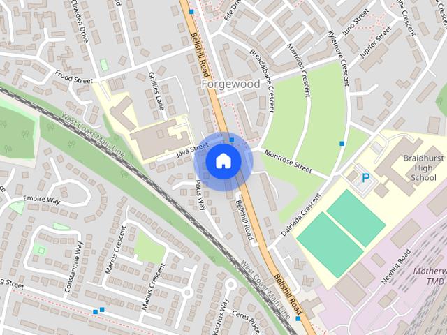 Apartment for rent in Forgewood, Motherwell