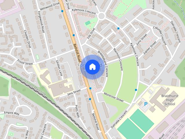 House for rent in Forgewood, Motherwell