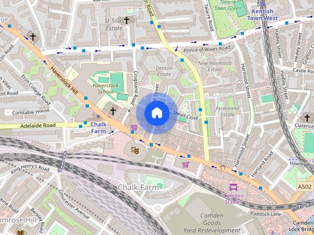 Apartment for rent in Chalk Farm, Greater London