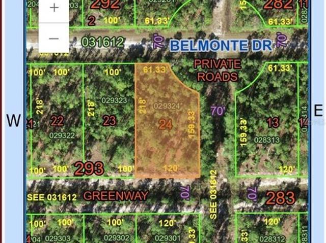 Land for sale in Indian Lake Estates, Polk County