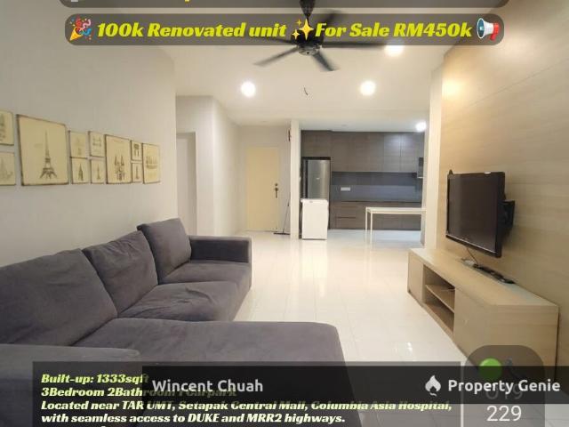 Condominium for sale in Kawasan Perindustrain Jalan Usahawan, Kuala Lumpur