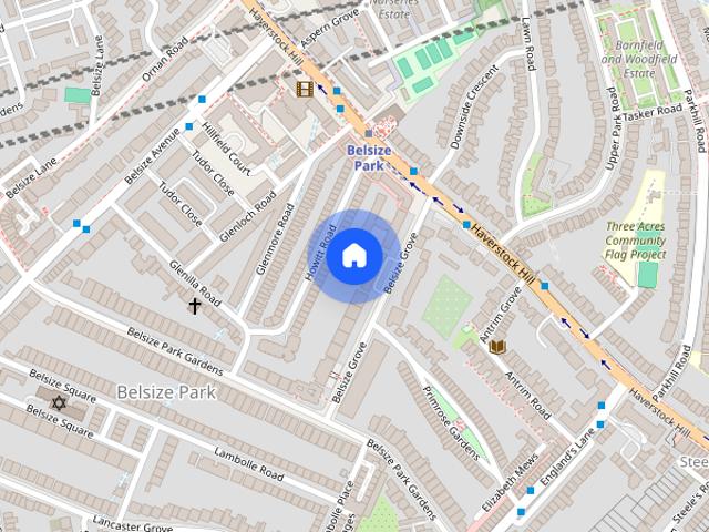Apartment for rent in Primrose Hill, Greater London