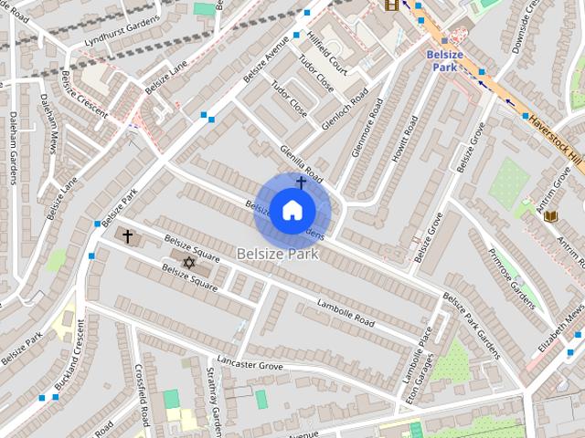 Apartment for rent in Belsize Park, Primrose Hill