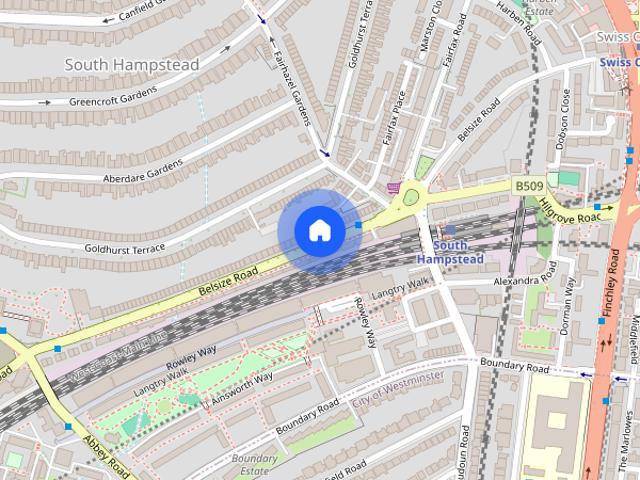 House for rent in South Hampstead, Greater London