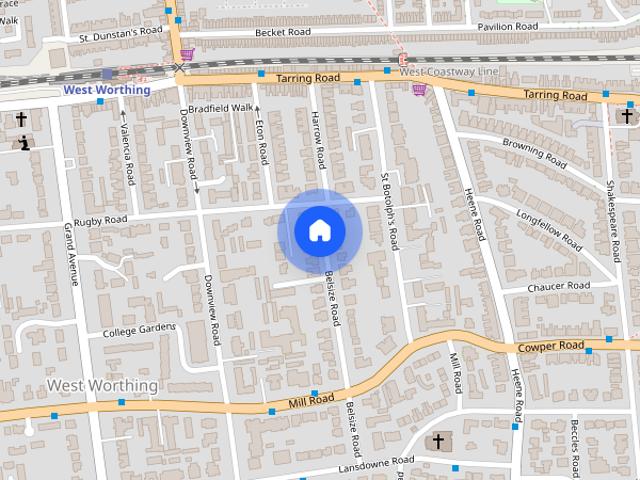 Apartment for rent in West Worthing, Worthing