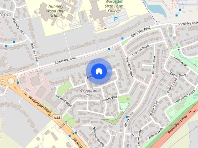 House for rent in Nunnery Wood, St Peters