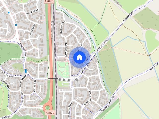 House for rent in Bridgefield, Ashford