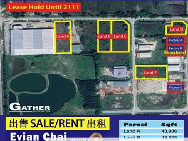 Warehouse for sale in Perak, Batu Gajah