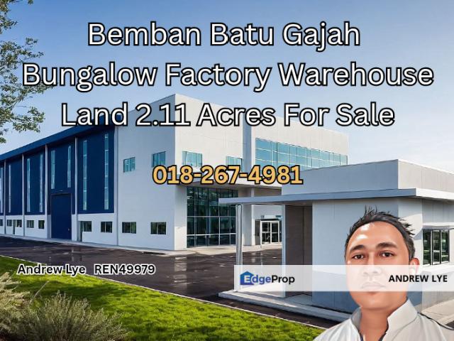 Warehouse for sale in Perak, Batu Gajah