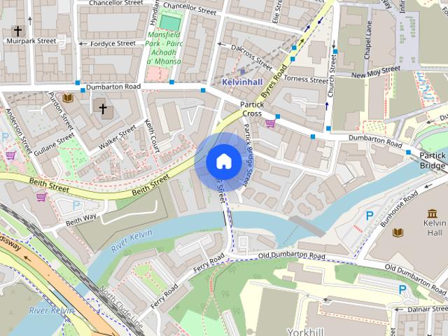 Apartment for rent in Partickhill, Glasgow