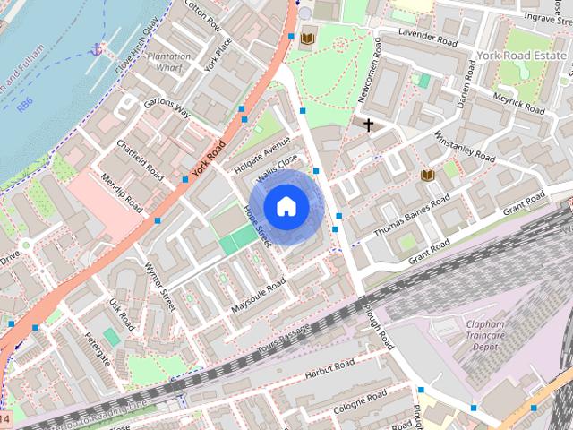 Apartment for rent in Battersea, Greater London