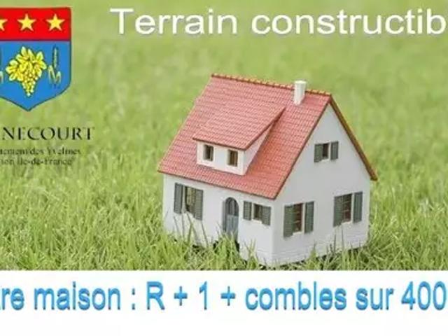 Terrain vente à Mantes-la-Jolie, Bennecourt