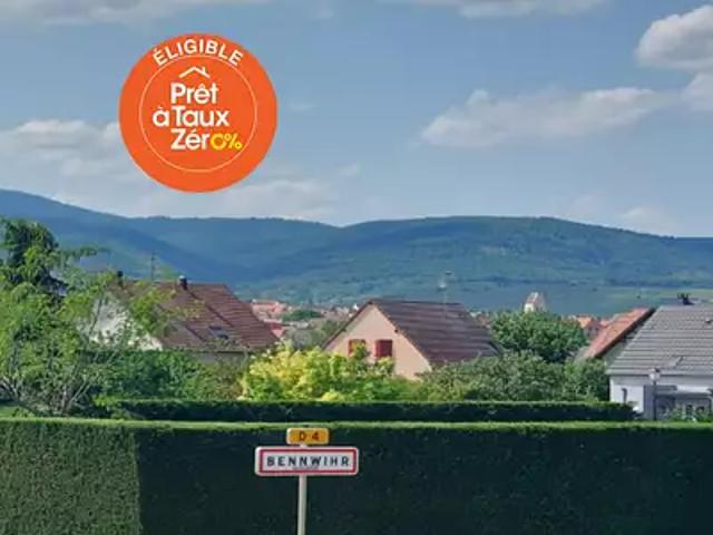 Terrain vente à Colmar-Ribeauvillé, Bennwihr
