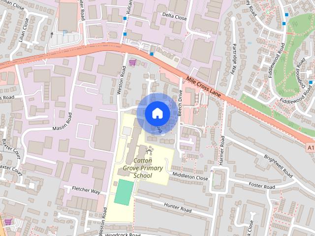 Apartment for rent in Mile Cross, East Bank