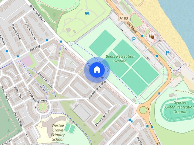 Apartment for rent in Westoe, South Shields