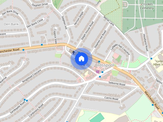 House for rent in Crosspool, South Yorkshire