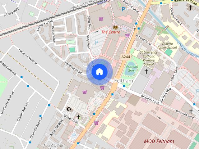 Apartment for rent in London Borough of Hounslow, Feltham