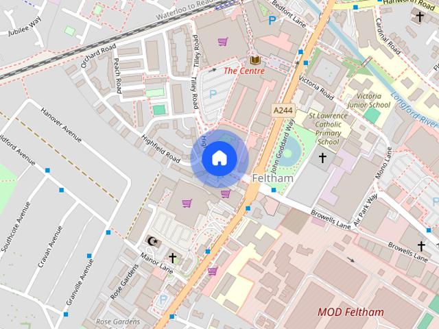 Apartment for rent in London Borough of Hounslow, Feltham